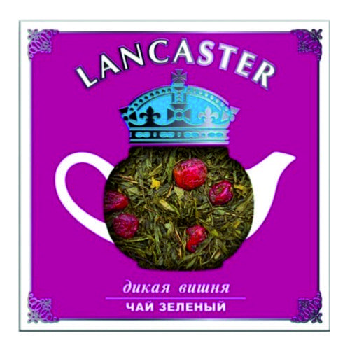 Lancaster зеленый чай Дикая вишня, 75 гр